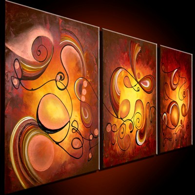 Wood Wall  on Wall Painting For Living Room Contemporary Modern Art Paintings