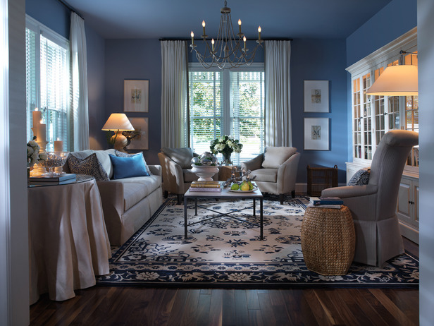 Blue Living Room Color