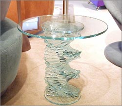 Glass Living Room Furniture