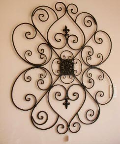 Wrought Iron Wall Art