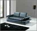  Leather Living Room Sofa