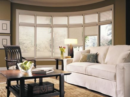 Living Room Window Blinds