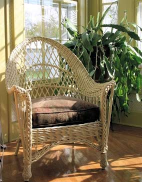 Wicker chair