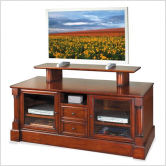 Wooden Platform TV Stand