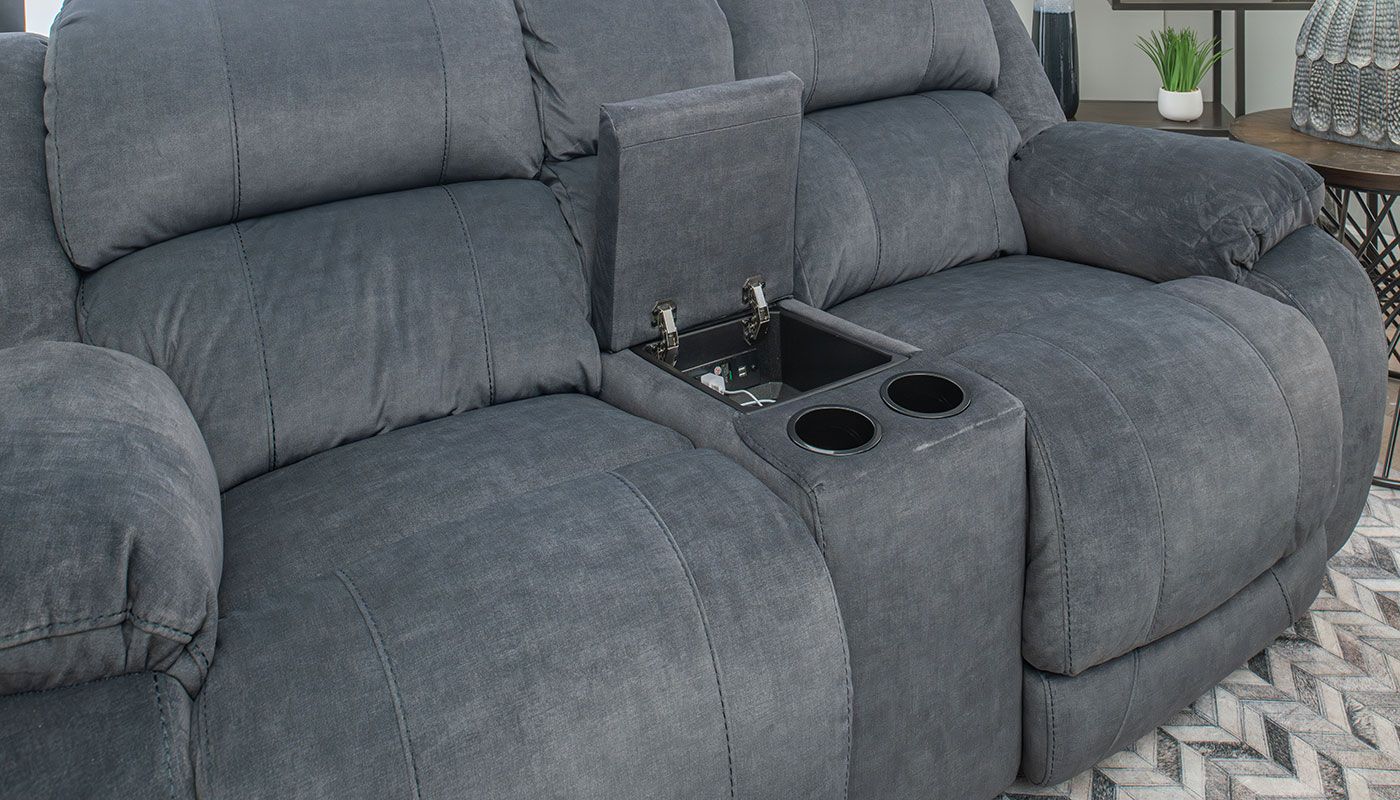 Port Arthur Ii Triple Power Loveseat