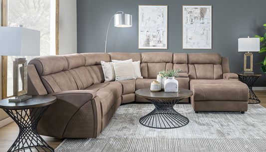 Chadwick Reclining Sectional with Chaise