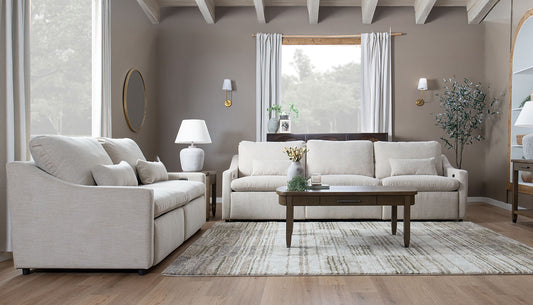 Jacqueline Reclining Sofa & Loveseat
