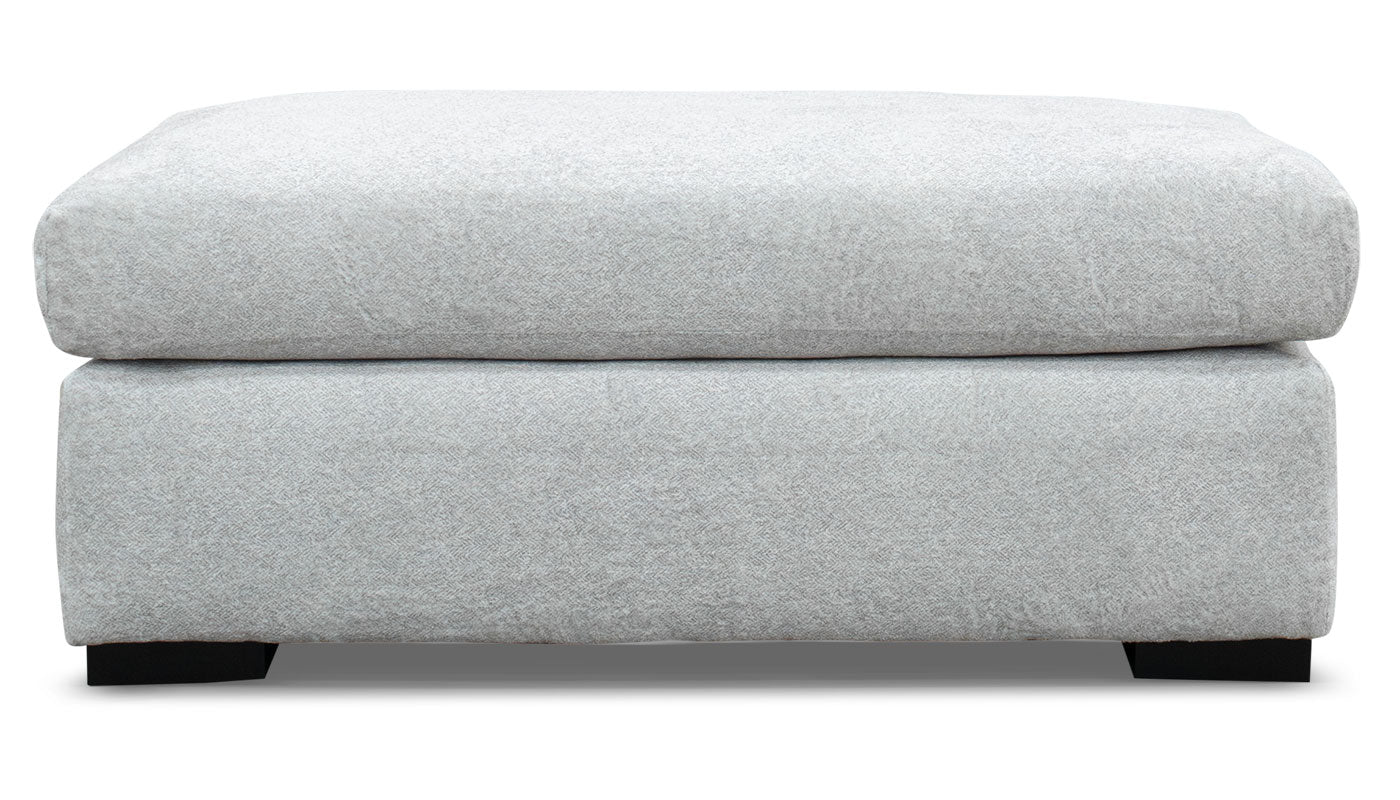 Mondo Grey Ottoman