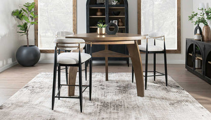 Triangle Bar Height Table & Chairs