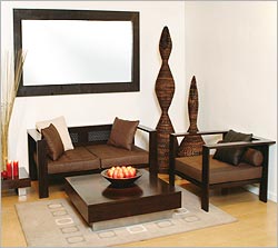 modern wooden sofa design